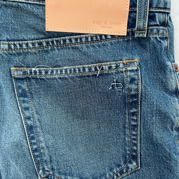 NWOT Rag & Bone Alex High Waisted Jeans in Gypsum - Picture 3 of 5